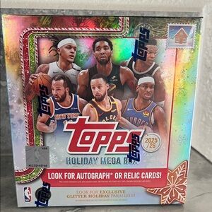 NIB TOPPS  Holiday Mega Box - Factory Sealed